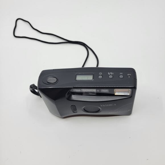 Yashica Micro Elite AF 32mm Film Camera f3.5 Point & Shoot Black - Picture 2 of 15